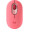 Mouse Logitech POP, Wireless/Bluetooth, Heartbreaker Rose