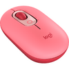 Mouse Logitech POP, Wireless/Bluetooth, Heartbreaker Rose