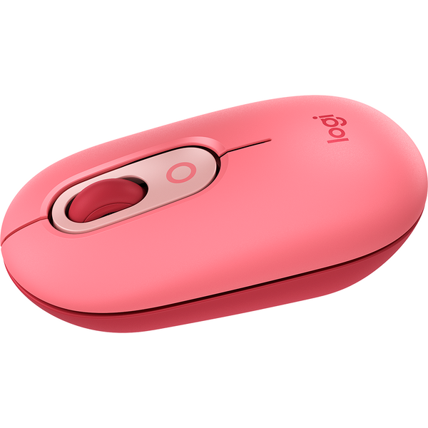 Mouse Logitech POP, Wireless/Bluetooth, Heartbreaker Rose