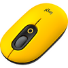 Mouse Logitech POP, Wireless/Bluetooth, Blast Yellow