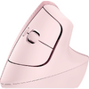 Mouse Logitech Lift Vertical Ergonomic, Wireless/Bluetooth, Pink