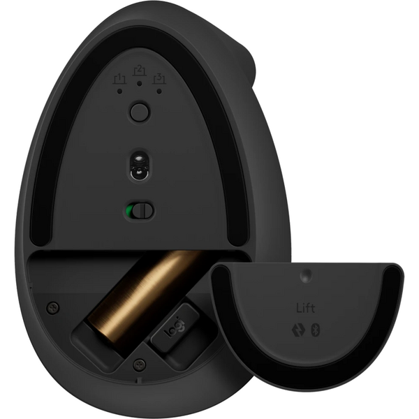 Mouse Logitech Lift Vertical Ergonomic, Negru