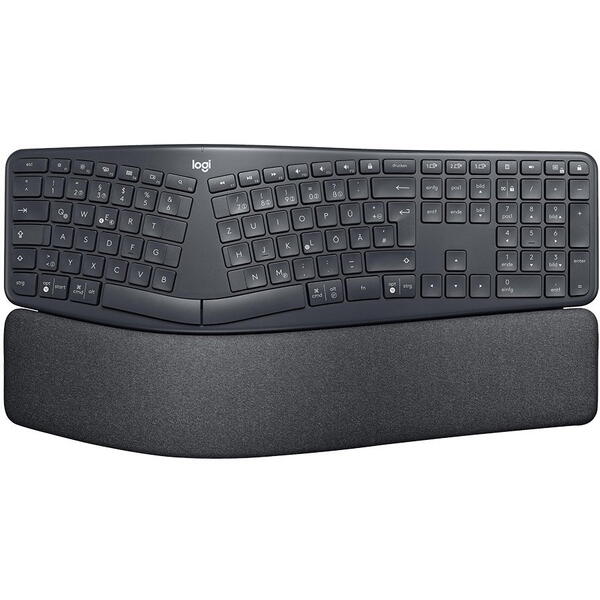 Tastatura Logitech Ergo K860 US, Graphite