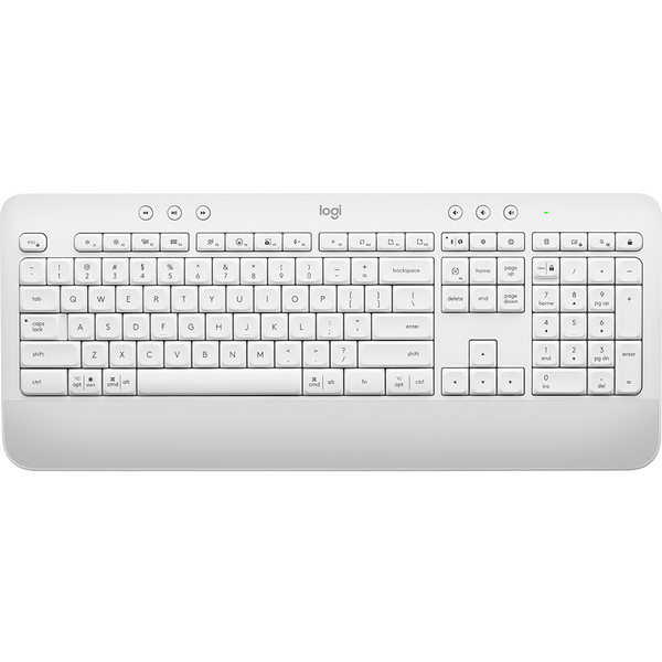 Tastatura Logitech Signature K650, Bluetooth, US, Off-white