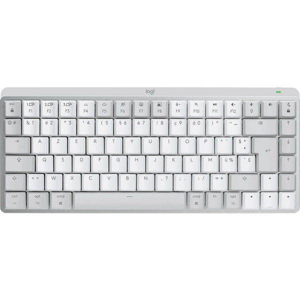 Tastatura Logitech MX Mechanical Mini for Mac, Bluetooth Illuminated Performance, US, Pale Grey