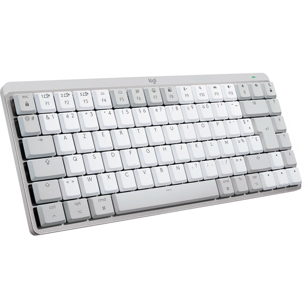 Tastatura Logitech MX Mechanical Mini for Mac, Bluetooth Illuminated Performance, US, Pale Grey