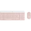 Kit Tastatura si Mouse Logitech MK470 Wireless Rose