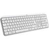 Tastatura Logitech MX Keys S, Wireless/Bluetooth, Illuminated, Pale Gray