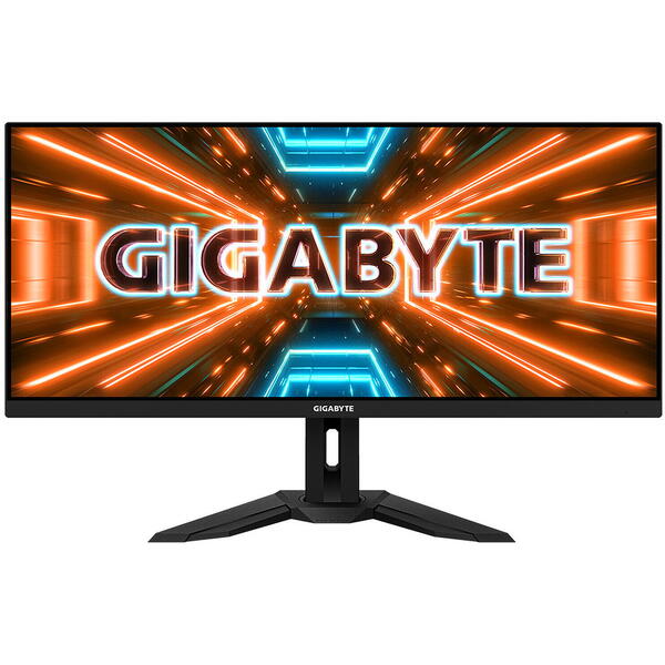 Monitor Gaming Gigabyte M34WQ 34 inch UWQHD IPS 1 ms 144 Hz KVM USB-C HDR