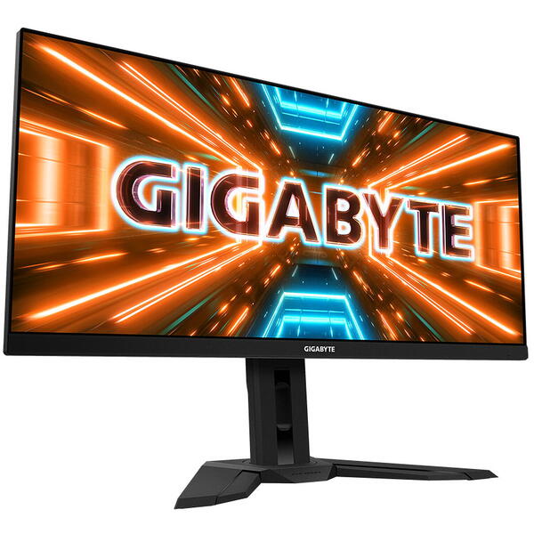 Monitor Gaming Gigabyte M34WQ 34 inch UWQHD IPS 1 ms 144 Hz KVM USB-C HDR