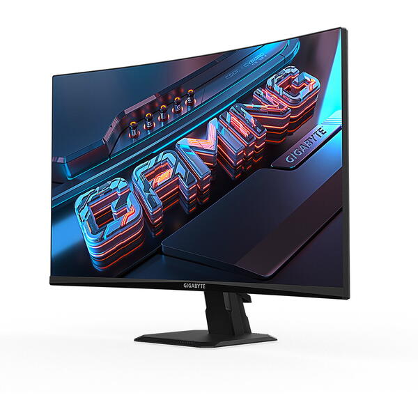 Monitor Gaming Gigabyte GS27QC Curbat 27 inch QHD VA 1 ms 170 Hz HDR