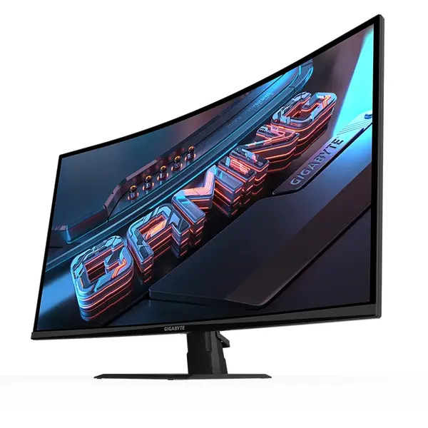 Monitor Gaming Gigabyte Curbat GS32QC 31.5 QHD VA 1 ms 170 Hz HDR Negru