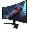 Monitor Gaming Gigabyte Curbat GS34WQC 34 inch UWQHD VA 1 ms 135 Hz HDR Negru