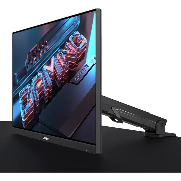 Monitor LED Gigabyte M28U Arm Edition 28 inch UHD IPS 1 ms 144 Hz KVM USB-C HDR Negru