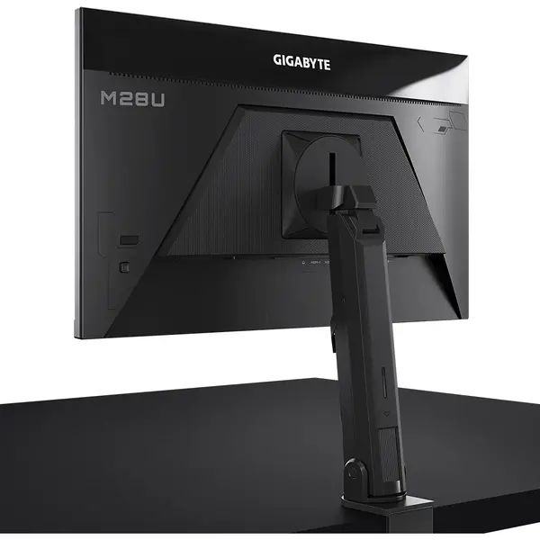 Monitor LED Gigabyte M28U Arm Edition 28 inch UHD IPS 1 ms 144 Hz KVM USB-C HDR Negru