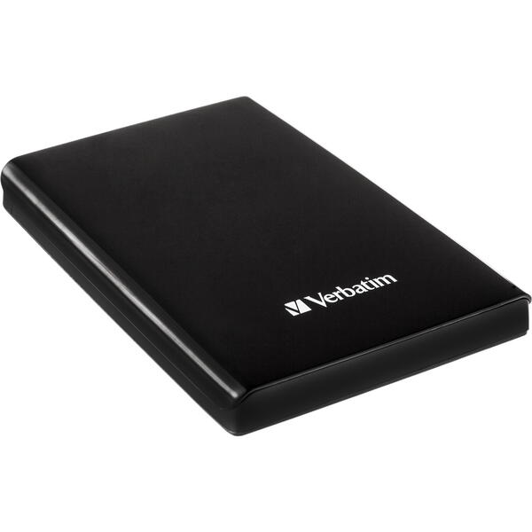 SSD Verbatim Store 'n' Go 512GB Slim Portabil USB 3.2 Negru