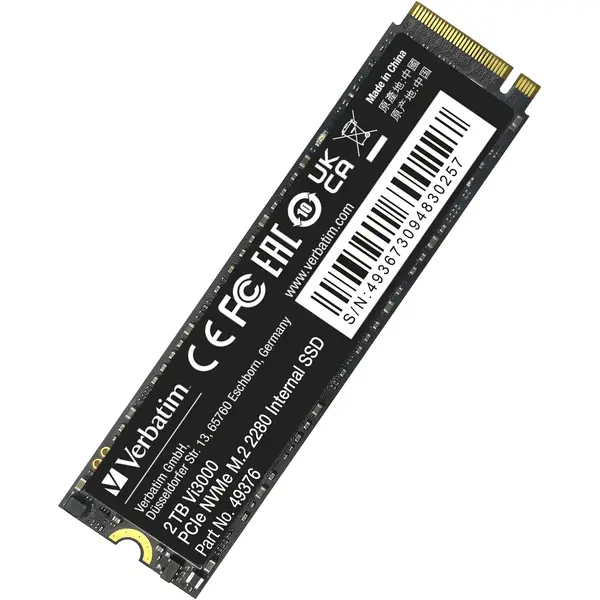 SSD Verbatim Vi3000, 2TB, PCI Express 3.0 x 4, M.2 22080