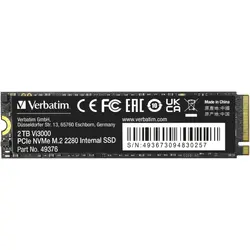 SSD Verbatim Vi3000, 2TB, PCI Express 3.0 x 4, M.2 22080