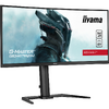 Monitor Gaming IIyama Red Eagle G-MASTER GB3467WQSU-B5 Curbat 34 inch UWQHD VA 0.4 ms 165 Hz HDR