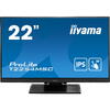 Monitor LED IIyama ProLite T2254MSC-B1AG Touchscreen 21.5 inch FHD IPS 4 ms 60 Hz