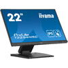 Monitor LED IIyama ProLite T2254MSC-B1AG Touchscreen 21.5 inch FHD IPS 4 ms 60 Hz