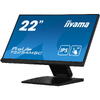 Monitor LED IIyama ProLite T2254MSC-B1AG Touchscreen 21.5 inch FHD IPS 4 ms 60 Hz