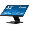 Monitor LED IIyama ProLite T2254MSC-B1AG Touchscreen 21.5 inch FHD IPS 4 ms 60 Hz