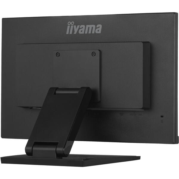 Monitor LED IIyama ProLite T2254MSC-B1AG Touchscreen 21.5 inch FHD IPS 4 ms 60 Hz