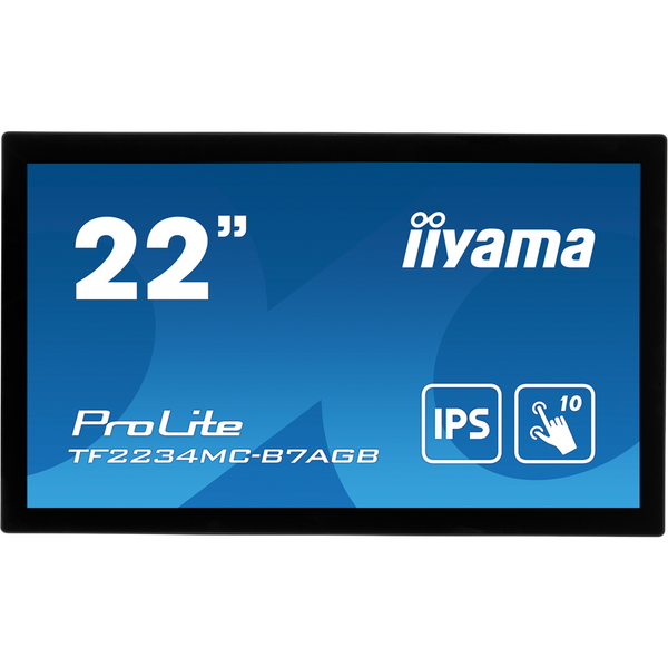 Monitor LED IIyama ProLite TF2234MC-B7AGB Touchscreen 21.5 inch FHD IPS 8 ms 60 Hz