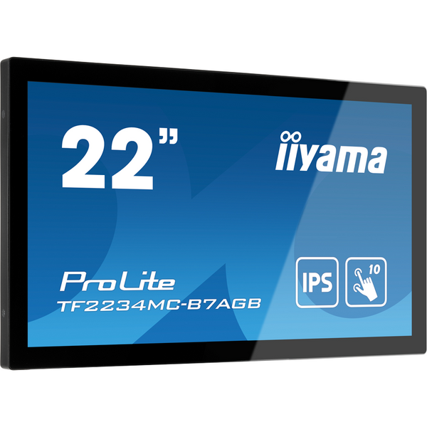 Monitor LED IIyama ProLite TF2234MC-B7AGB Touchscreen 21.5 inch FHD IPS 8 ms 60 Hz