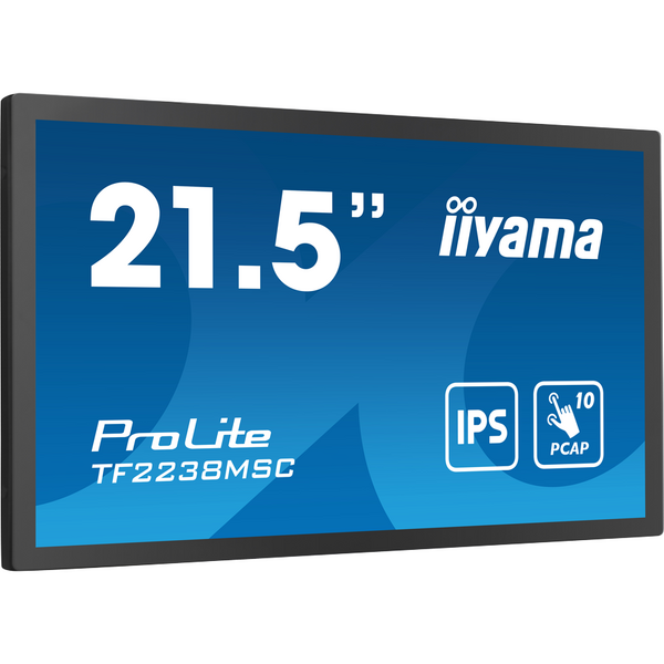 Monitor LED IIyama ProLite TF2238MSC-B1 Touchscreen 21.5 inch FHD IPS 5 ms 60 Hz