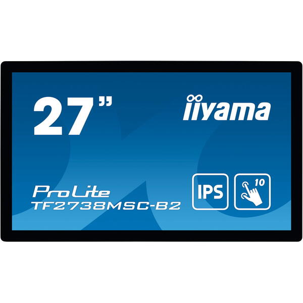 Monitor LED IIyama ProLite TF2738MSC-B2 Touchscreen 27 inch 5 ms Negru 60 Hz