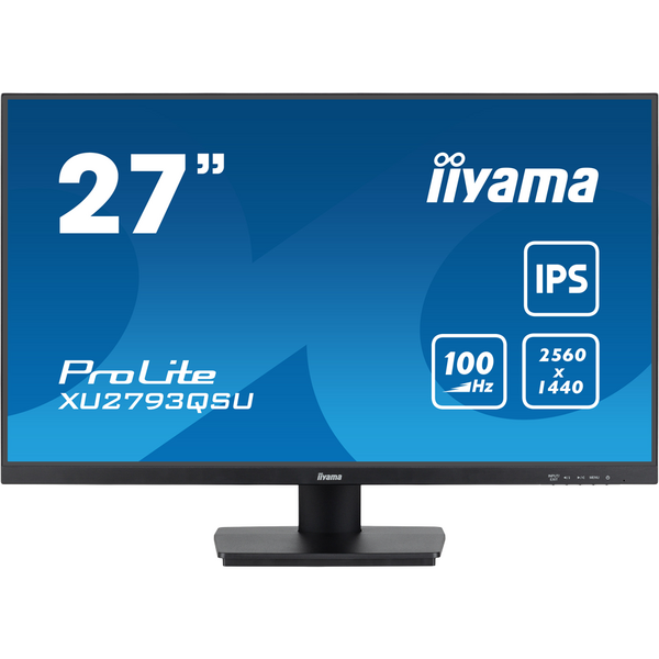 Monitor LED IIyama ProLite XU2793QSU-B6 27 inch QHD IPS 1 ms 100 Hz