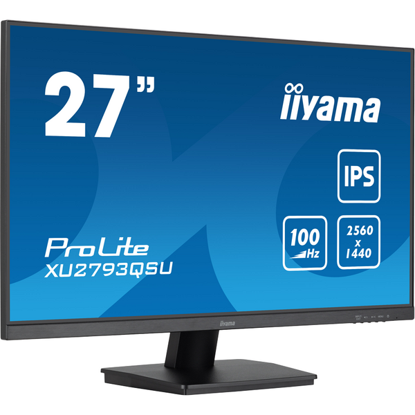 Monitor LED IIyama ProLite XU2793QSU-B6 27 inch QHD IPS 1 ms 100 Hz