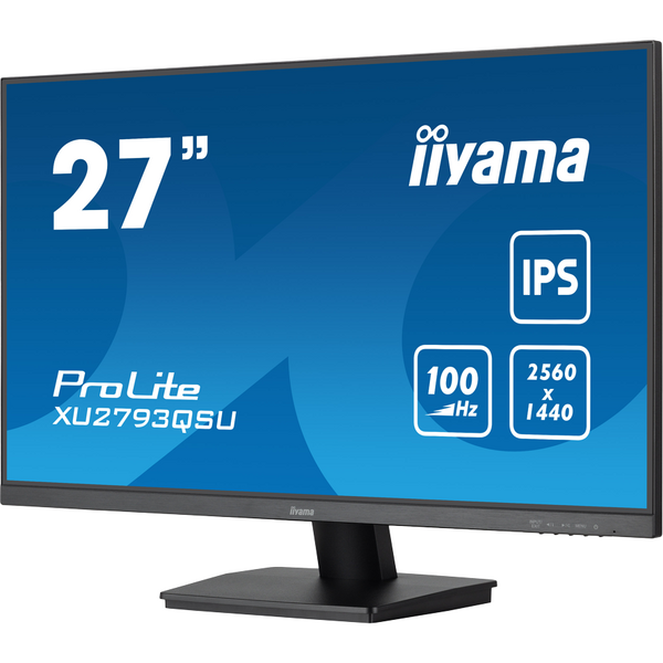 Monitor LED IIyama ProLite XU2793QSU-B6 27 inch QHD IPS 1 ms 100 Hz