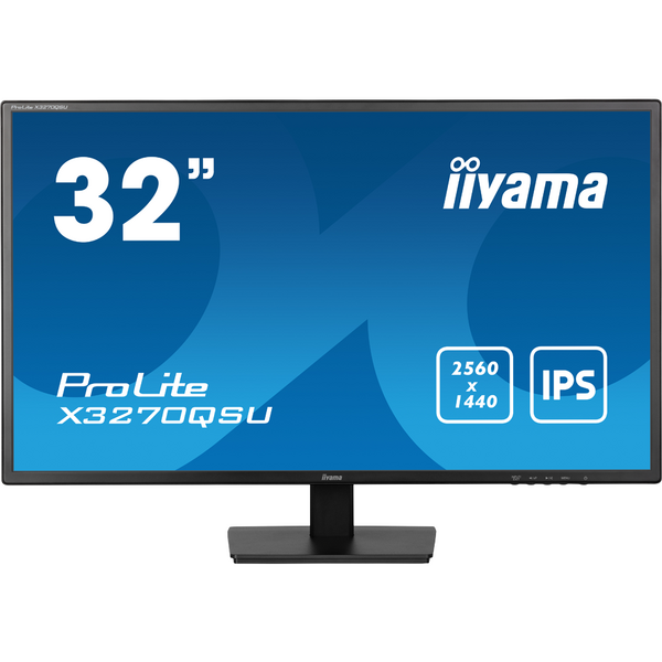 Monitor LED IIyama ProLite X3270QSU-B1 31.5 inch QHD IPS 3 ms 100 Hz