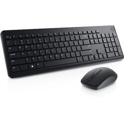 Kit Tastatura si Mouse Dell KM3322W, Wireless Black US