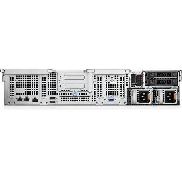 Server Brand Dell PowerEdge R750xs 2U, Intel Xeon Silver 4314 2.4GHz, 16GB RDIMM RAM, 1x 1.92TB SATA 6G SSD, PERC H755, 8x Hot Plug LFF