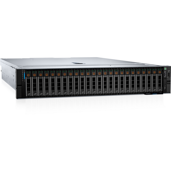 Server Brand Dell PowerEdge R760xs 2U, Intel Xeon Gold 5420+ 2.0GHz, 16GB RDIMM RAM, 1x 4TB SAS 12G 7.2K HDD, PERC H755, 12x Hot Plug LFF