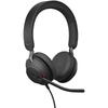 Casti Jabra Evolve2 40 SE USB-A MS Stereo, USB-A, Black