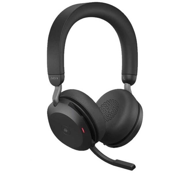 Casti Jabra Evolve2 75 Microsoft Teams Stand, Bluetooth, Black