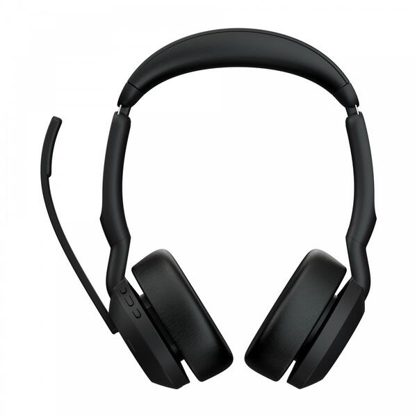 Casti Jabra Evolve2 55 Microsoft, Bluetooth, USB, Black