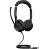 Casti Jabra Evolve2 50 Stereo Microsoft Teams, USB-A, Black