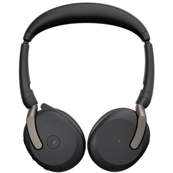 Casti Jabra Evolve2 65 Flex MS, Bluetooth, USB-A, Black