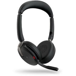 Casti Jabra Evolve2 65 Flex MS, Bluetooth,  USB-C, Black