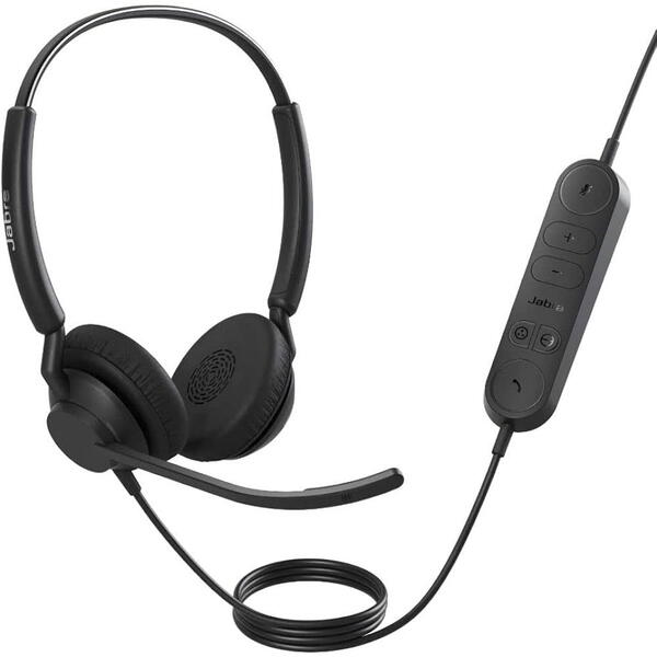 Casti Jabra Engage 40 Microsoft, Stereo, USB-A, Black