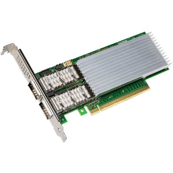 Placa de retea Intel 100 Gigabit E810-CQDA2 dual ports, Bulk