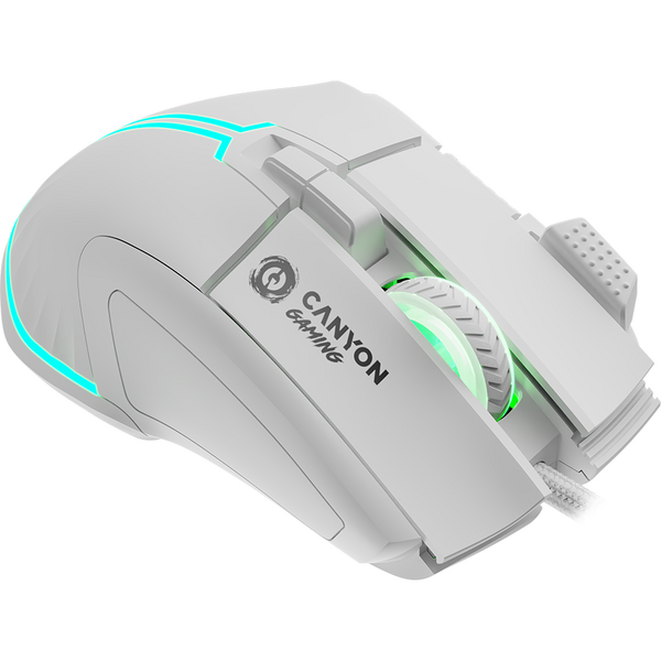 Mouse gaming Canyon GM-636 Fortnax RGB White