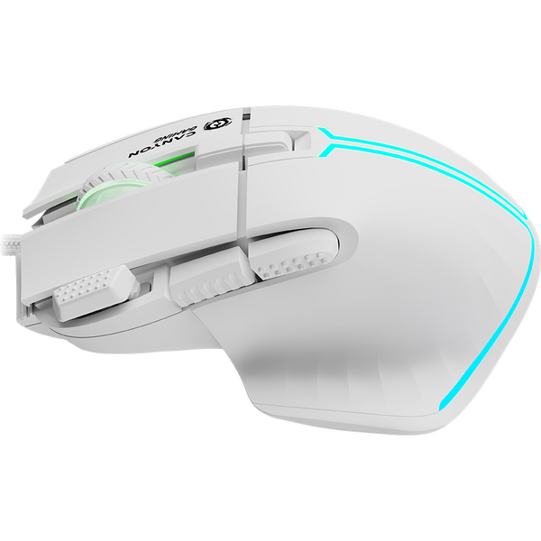 Mouse gaming Canyon GM-636 Fortnax RGB White