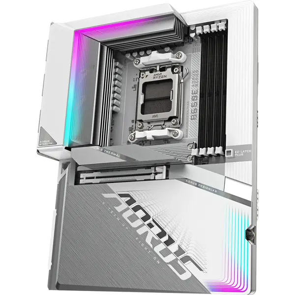 Placa de baza Gigabyte B650E AORUS STEALTH ICE Socket AM5